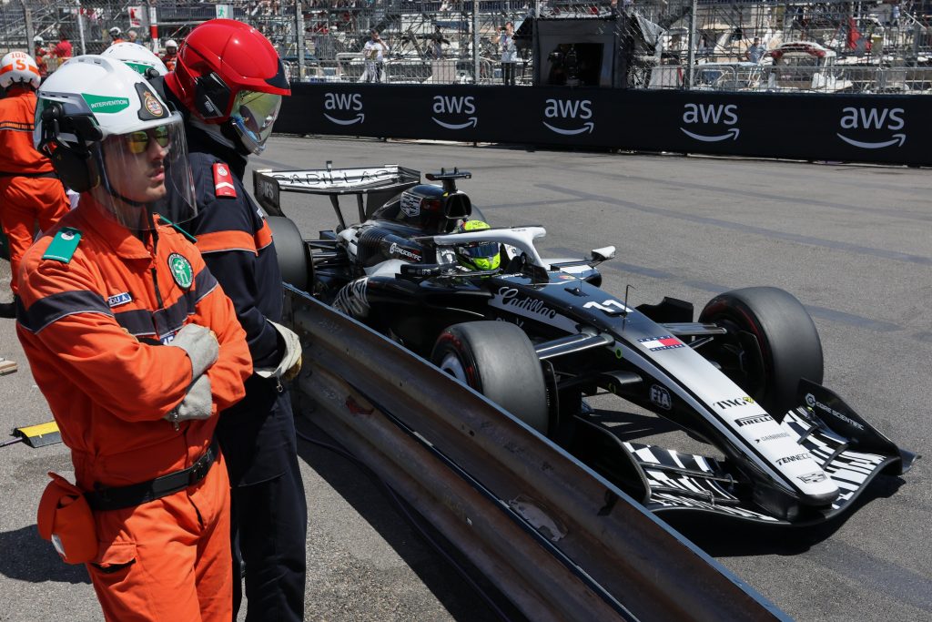 Checo en el GP de Mónaco