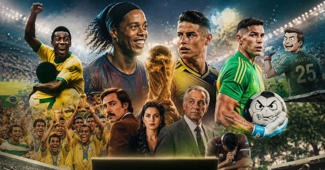 El mundial fuera de la cancha: Series, películas y documentales para alimentar la fiebre futbolera