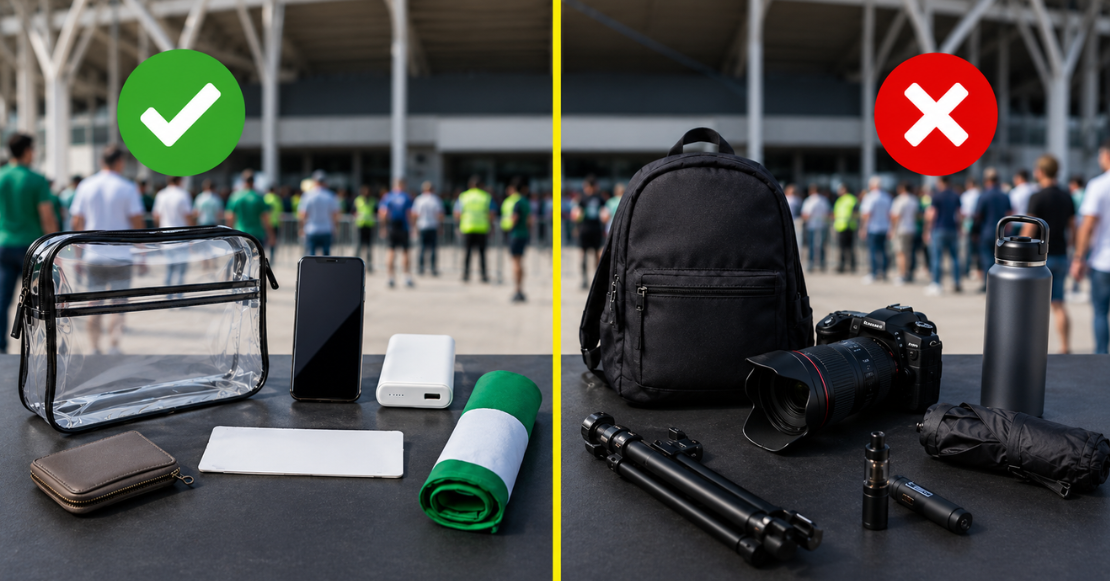 ¿Qué puedo llevar al estadio en el Mundial 2026? Objetos permitidos y prohibidos