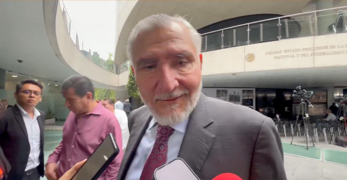 "No doy declaraciones": Adán Augusto López se niega a responder sobre su visado