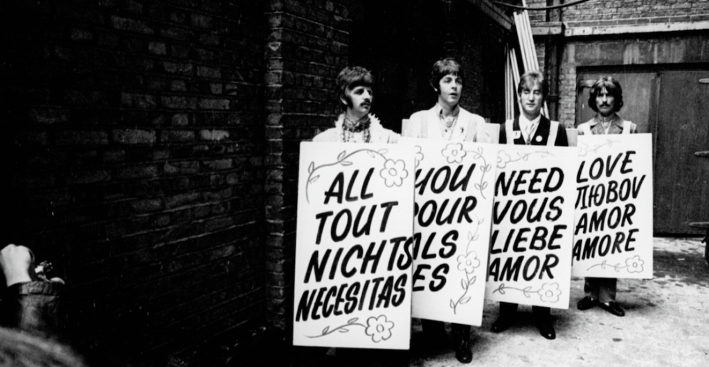 all you need is love beatles