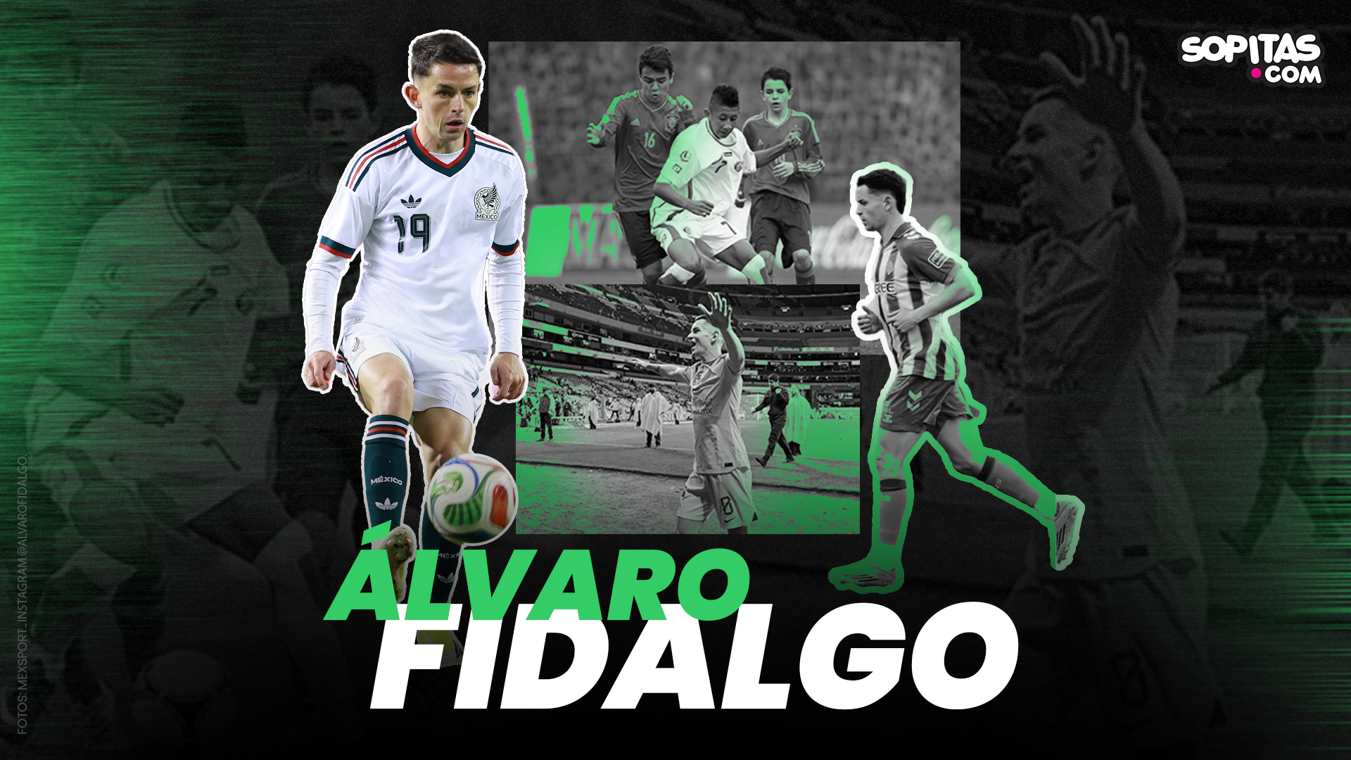 Álvaro Fidalgo, de conocer el Estadio Ciudad de México de niño a jugar el Mundial 2026 en él