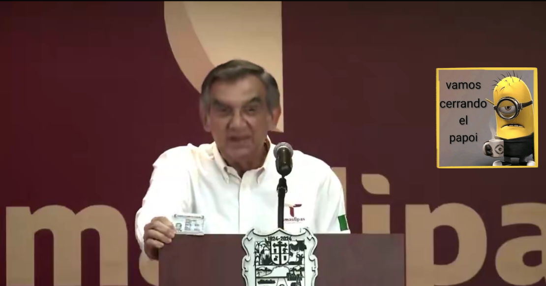 ¿Prueba suficiente? Américo Villarreal exhibe su visa y rechaza acusaciones de vínculos criminales