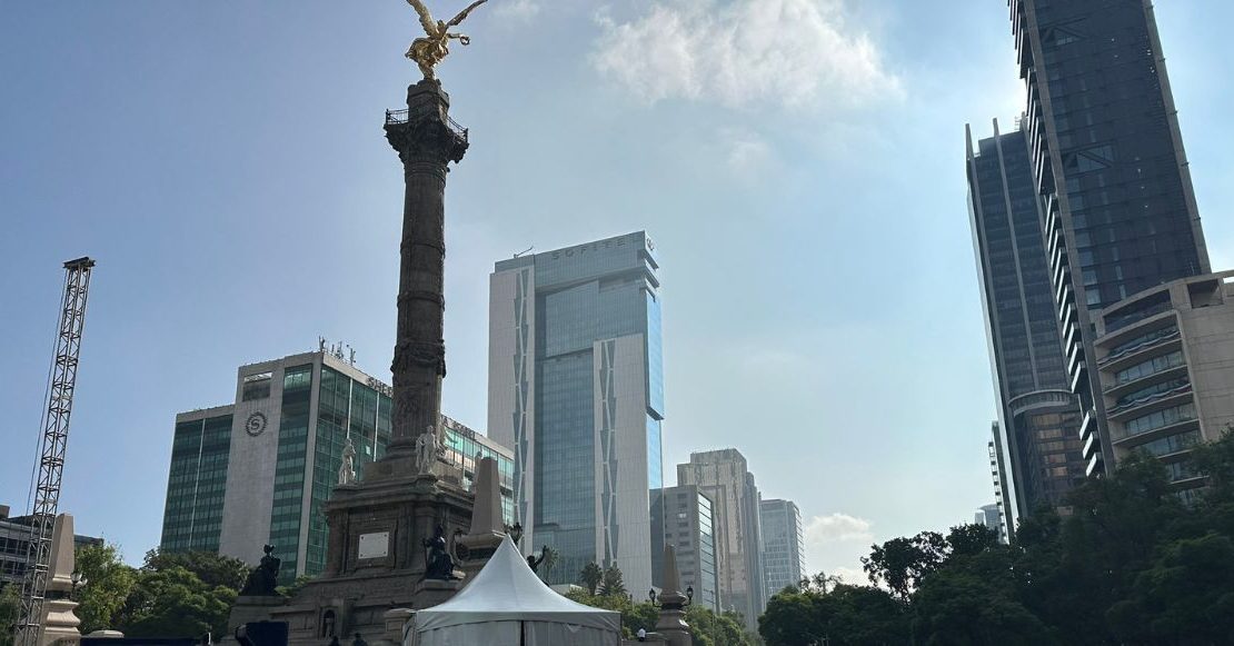 La fiesta mundialista llega al Ángel de la Independencia con pantallas para el México vs Chequia