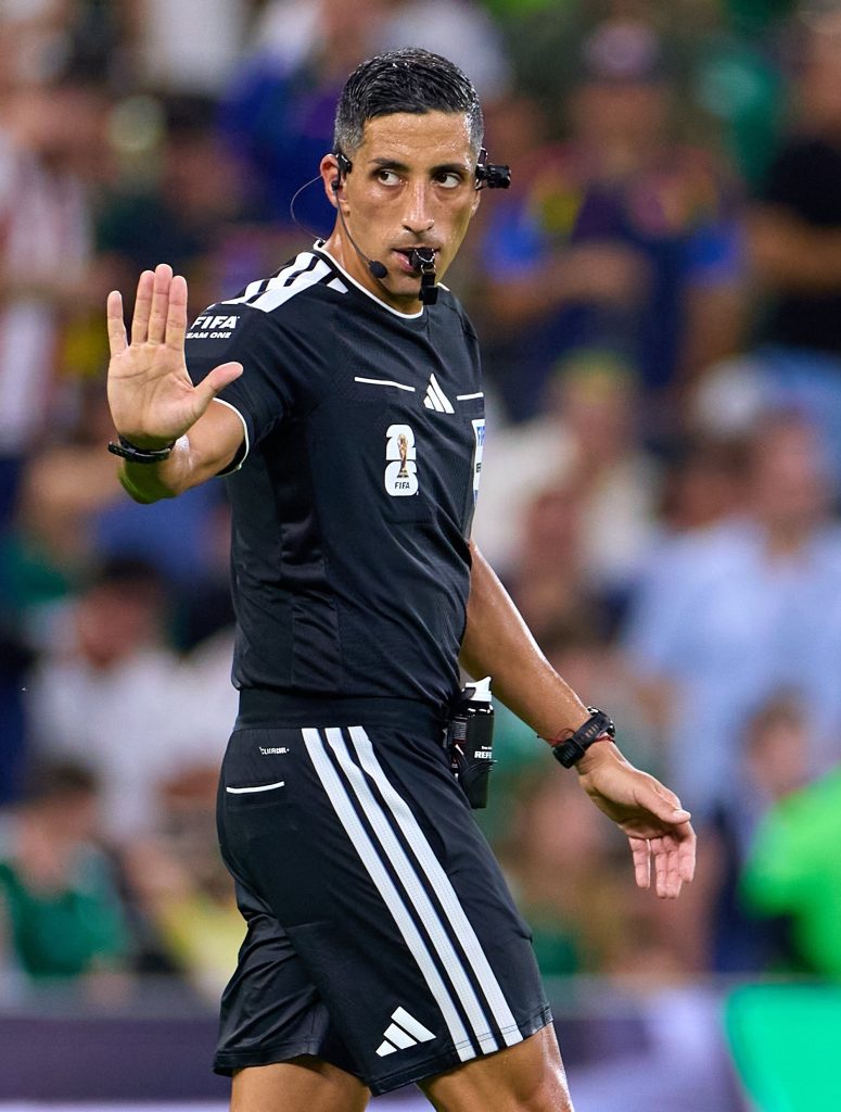 Árbitro del México vs Chequia