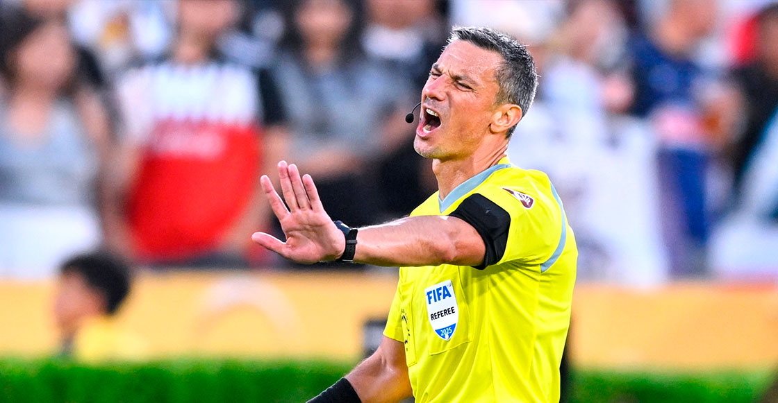 Árbitro del México vs Ecuador