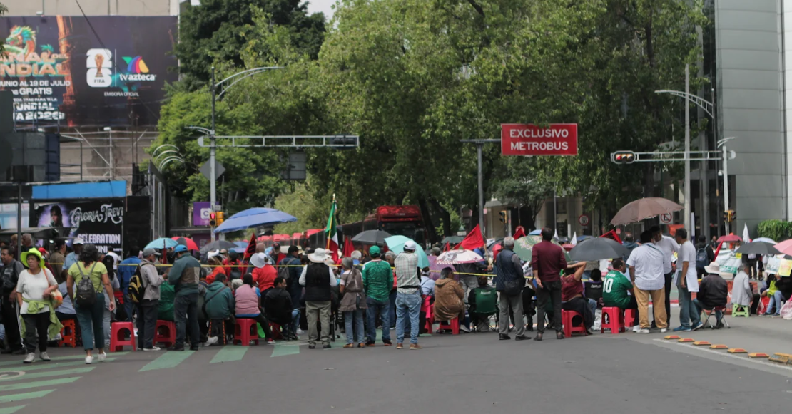 Bloqueos activos en la CDMX para la inauguración del Mundial