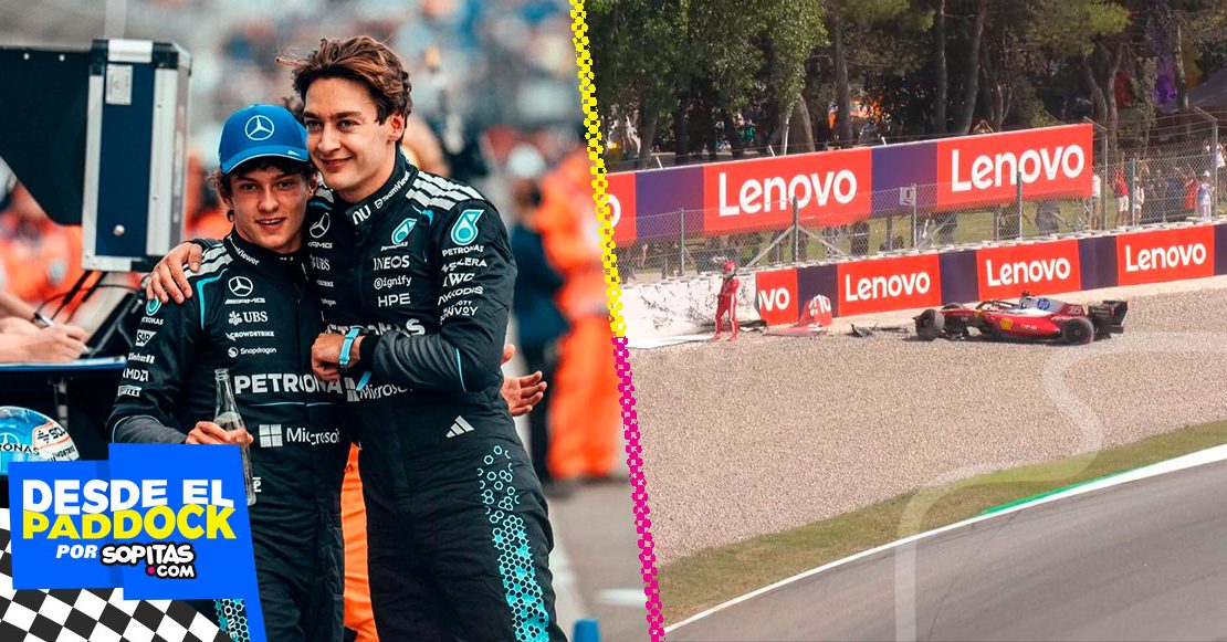 ¿Y Checo? Así queda la parrilla de salida para el GP de Barcelona con Russell en la pole y Leclerc en el muro