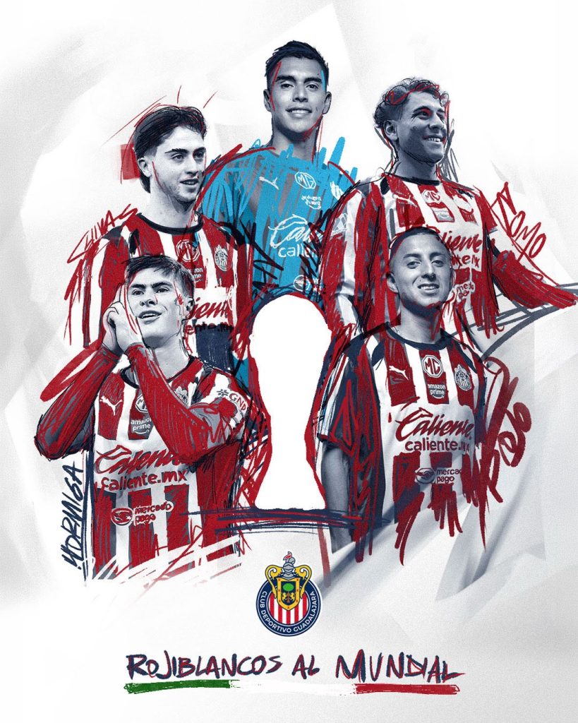 Seleccionados de Chivas para el Mundial 2026