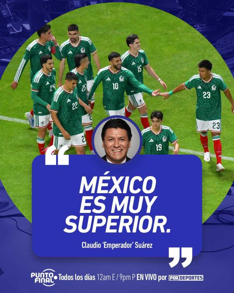 Claudio Suárez en Fox Deportes
