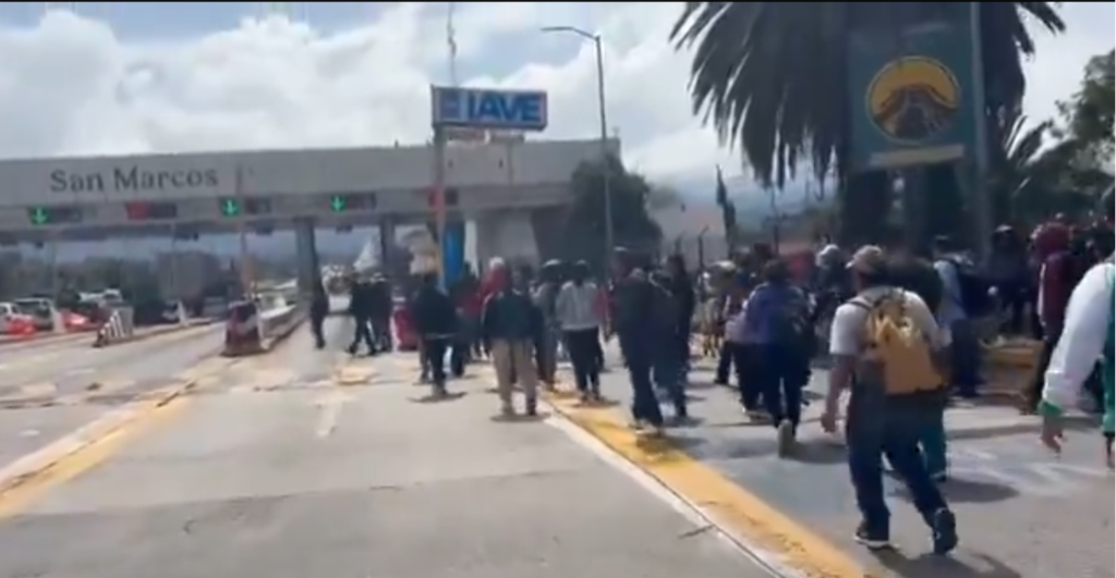 Una jornada más de protestas: CNTE permite paso libre en autopistas México-Cuernavaca y Puebla