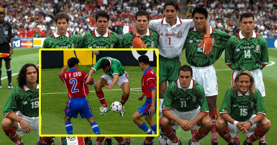 El día que Cuauhtémoc Blanco inventó la ‘Cuauhtemiña’ contra Corea del Sur