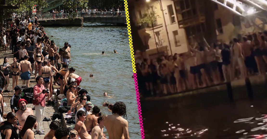 Ni playa ni parque acuático: Así se refrescan en París durante la ola de calor