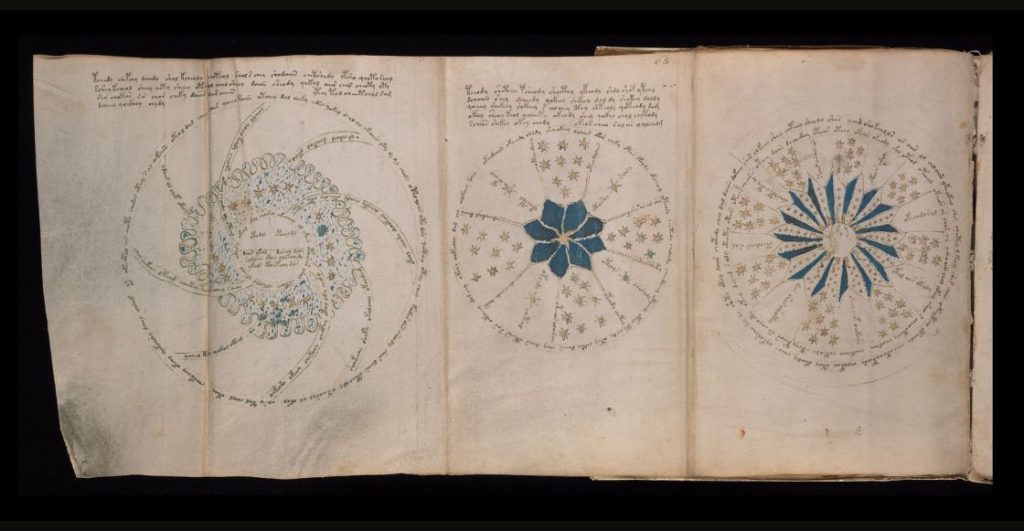 Ilustraciones extrañas dentro del Manuscrito Voynich