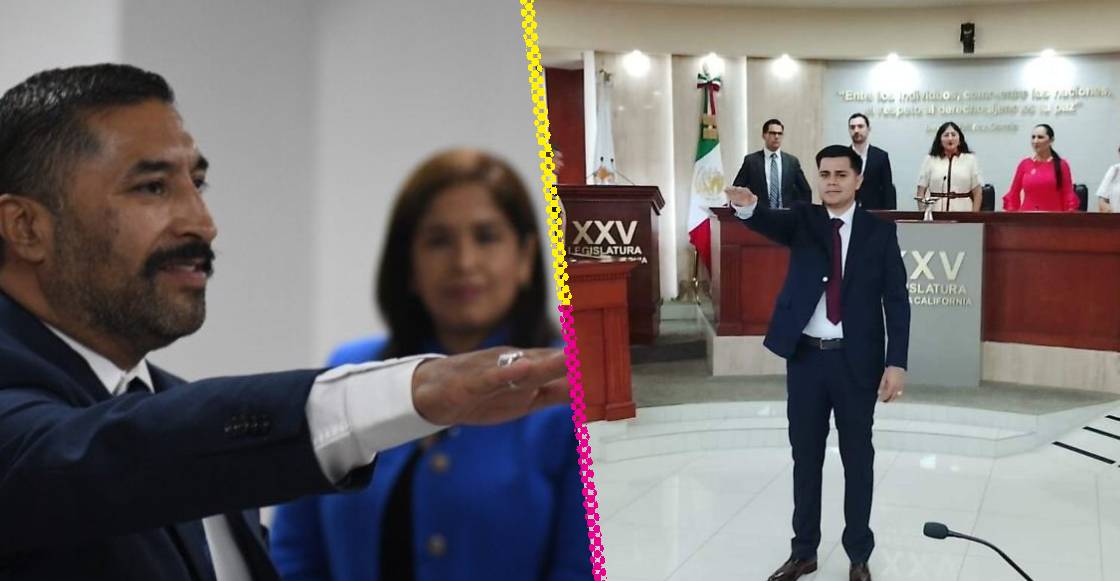 ¿No que nada de nepotismo? Diputado de Baja California deja su curul y su hijastro toma su lugar