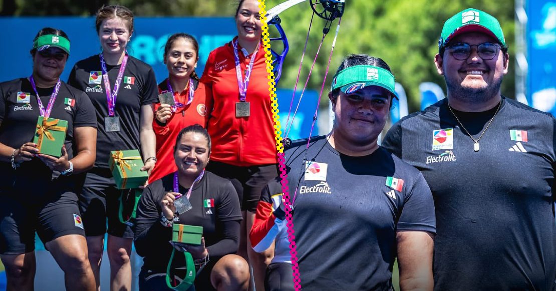 ¡México brilla en la Copa del Mundo! Equipo de Tiro con Arco gana 5 medallas el mismo día