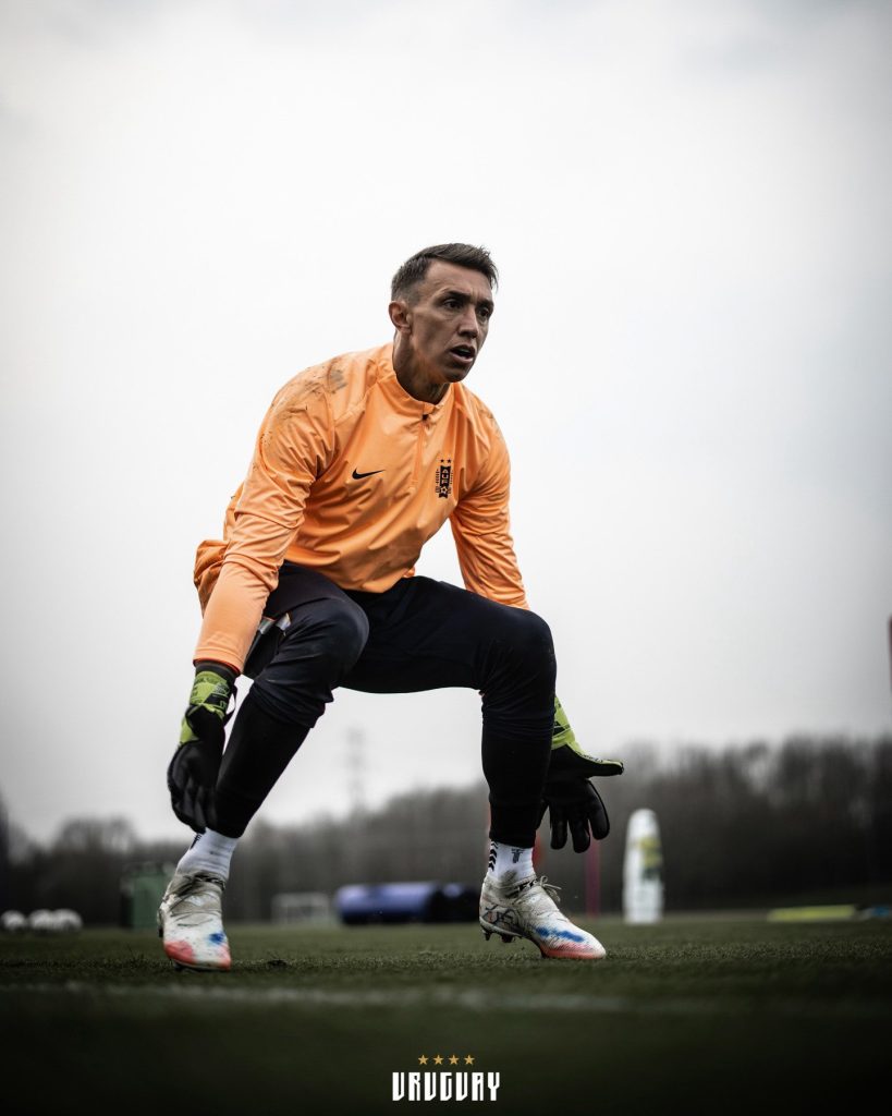 Fernando Muslera, portero de Uruguay