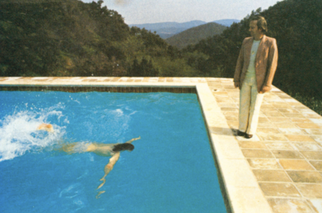 Una de las imágenes tomadas por Hockney para realizar su obra