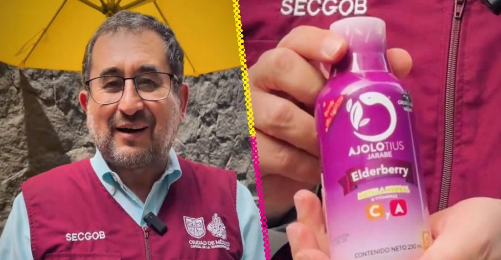 Secretario de Gobierno de CDMX recomienda jarabe para quienes la hacen de a tos por obras en CDMX