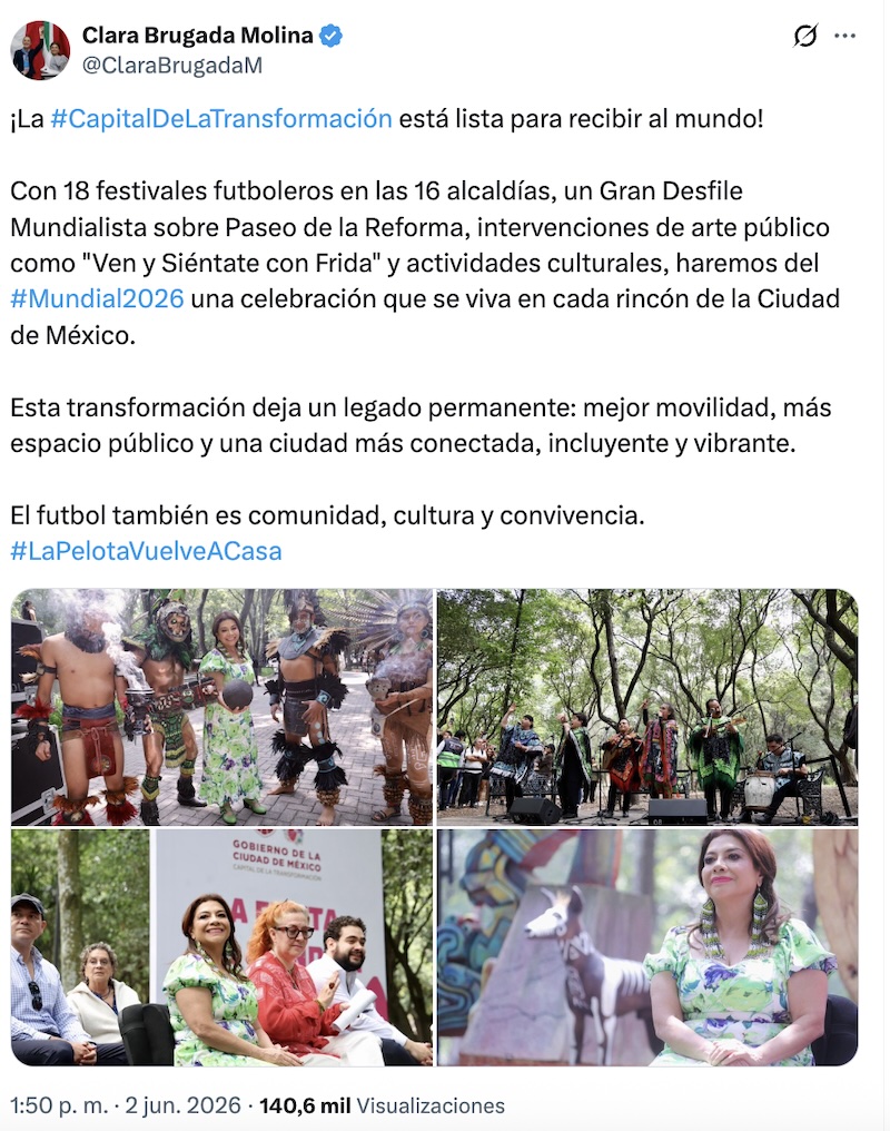 Desfile de 'Día de Muertos' en junio por el Mundial: Ruta, horario y calles cerradas en CDMX