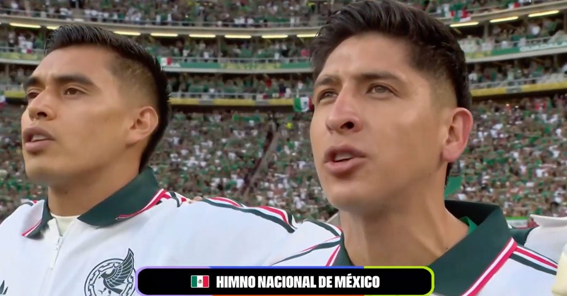 ¡Piel chinita! La emoción de Edson Álvarez en el himno del México vs Corea del Sur en Guadalajara