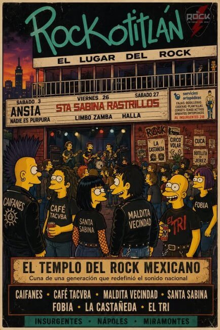 La historia fantástica (y altamente ruidosa) de Rockotitlan