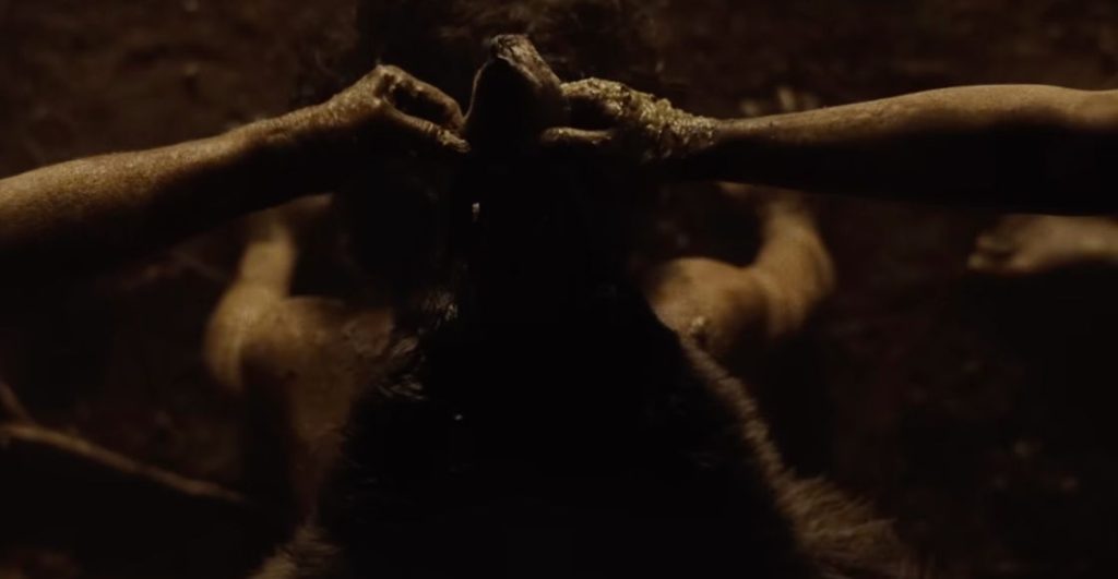Imagen de un ritual en 'Werwulf' de Robert Eggers 
