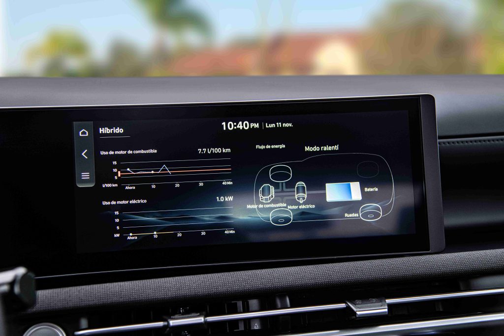 hyundai tucson dashboard