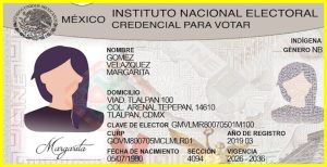 Así se ve el nuevo modelo de la credencial para votar del INE