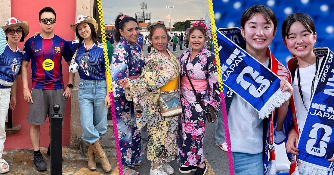 En imágenes: Monterrey se convierte en una sucursal de Japón en el partido mil de los Mundiales