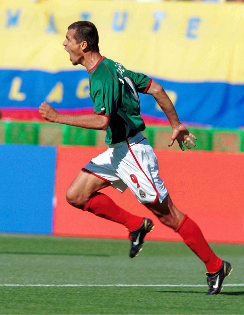 Jared Borgetti en el México vs Ecuador
