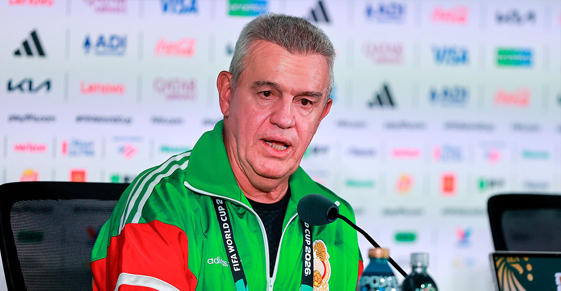 Javier Aguirre en conferencia de prensa