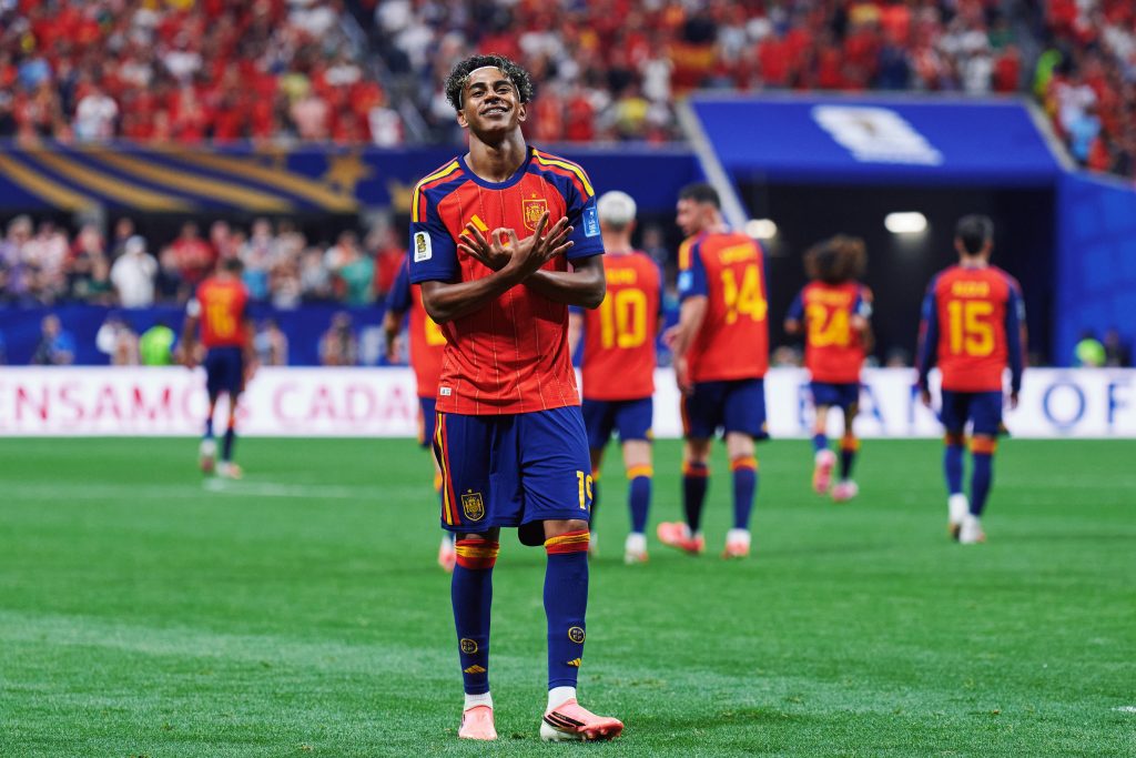 Lamine Yamal, primer gol en Copas del Mundo