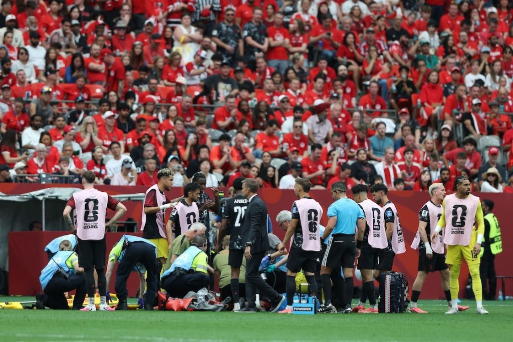Ismael Kone fue atendido de inmediato