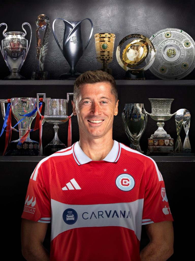 Robert Lewandowski se nos va a la MLS: Será jugador del Chicago Fire hasta 2028