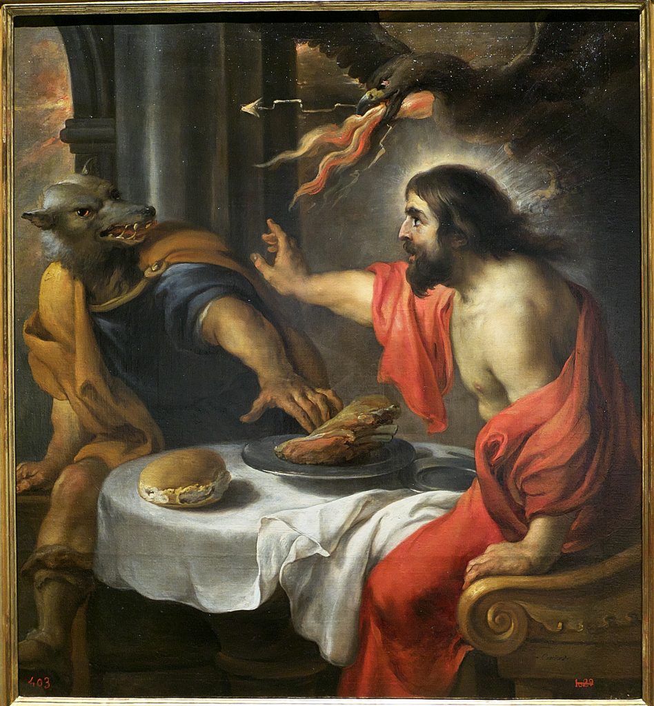 "Jupiter y Licaón" (1650) Rubens