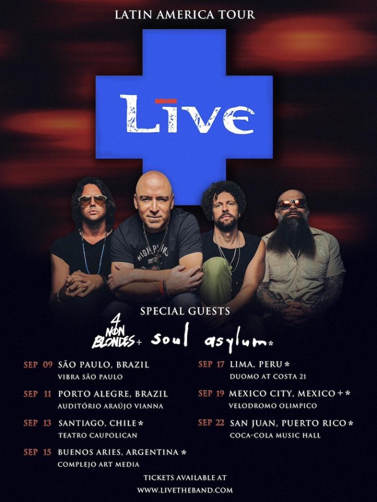 live 4 non blondes soul asylum