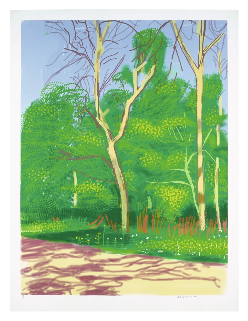 'The Arrival of Spring in Woodgate, East Yorkshire' en 2011