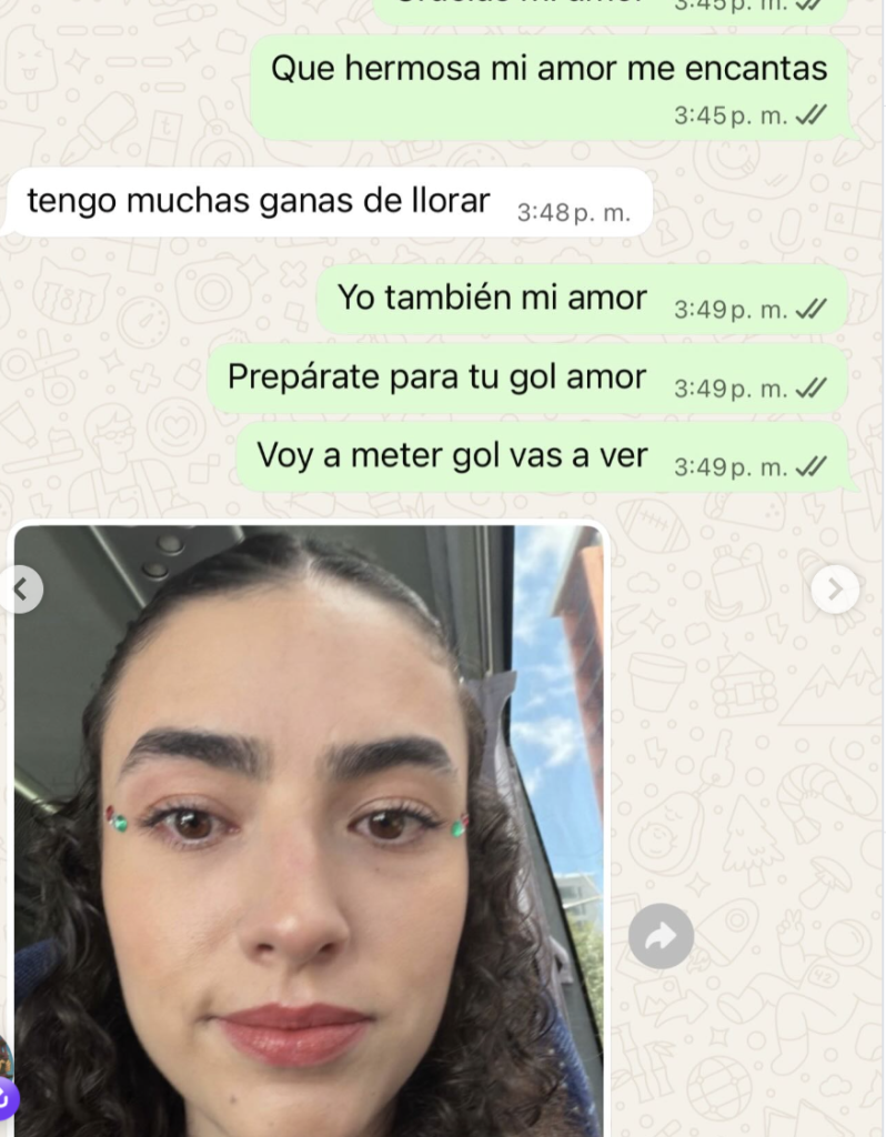 Luis Romo le prometió un gol a su esposa