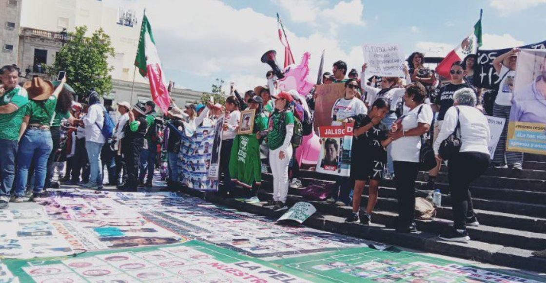 "No queremos arruinar la fiesta": Madres buscadoras se manifiestan en Guadalajara