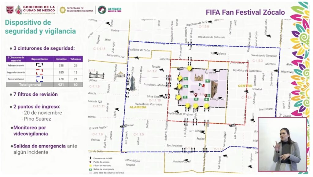 Mapa y accesos para entrar (gratis) al Fan Fest del Mundial en CDMX