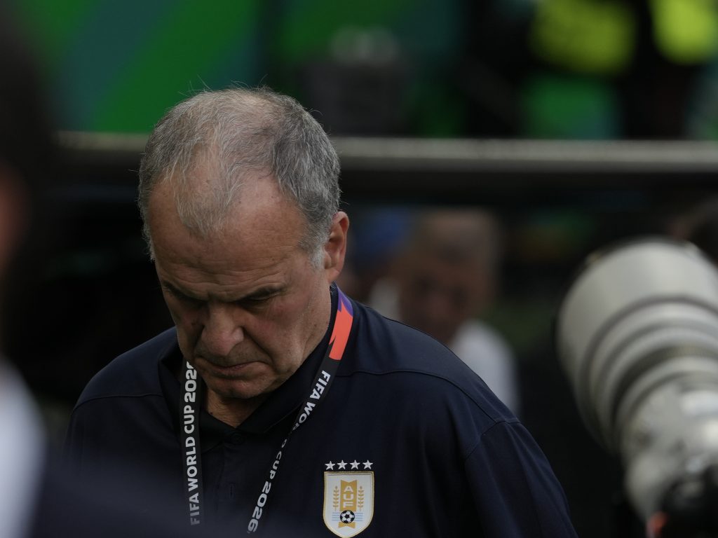 Marcelo Bielsa, entrenador de Uruguay