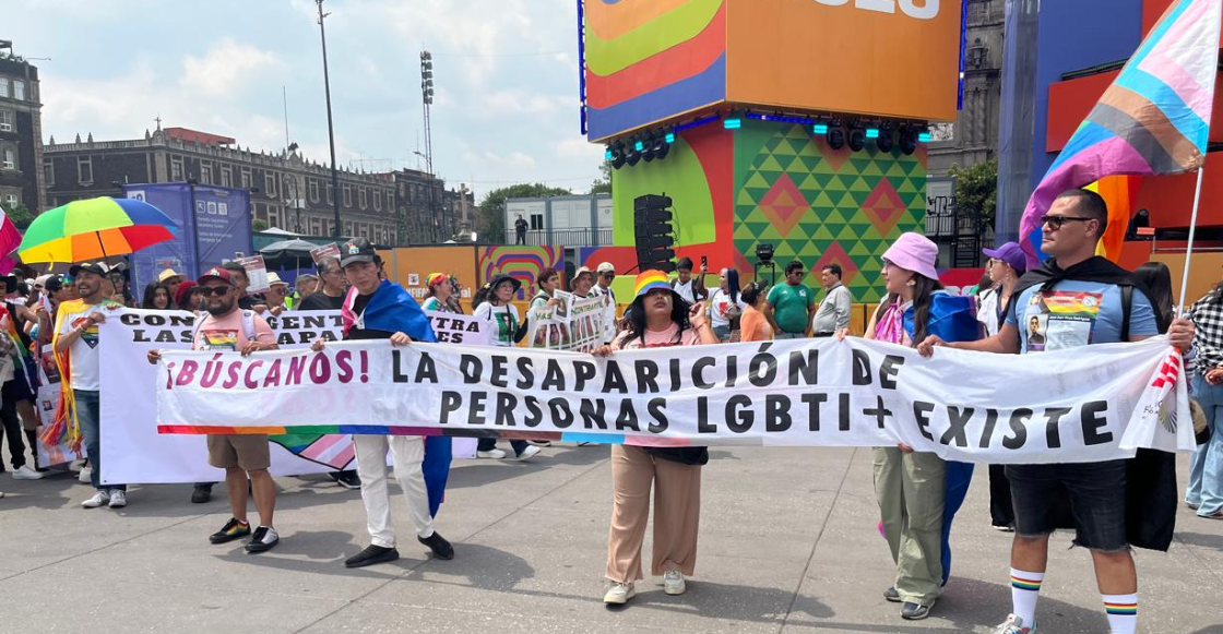 "Ya estamos llegando, la FIFA está temblando": Marcha LGBTIQ+ llega al Fan Fest del Zócalo