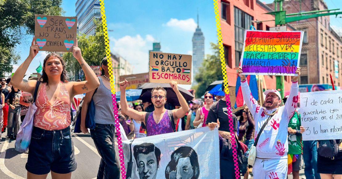 Disidencias vs. la guerra y el capitalismo: Los mejores carteles de la Contramarcha y Marcha LGBT+ 2026 en CDMX