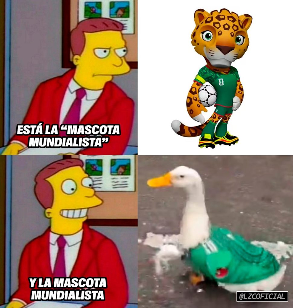 El mejor jugador de México: Merlín, el pato que vende aguas, es la figura del Mundial