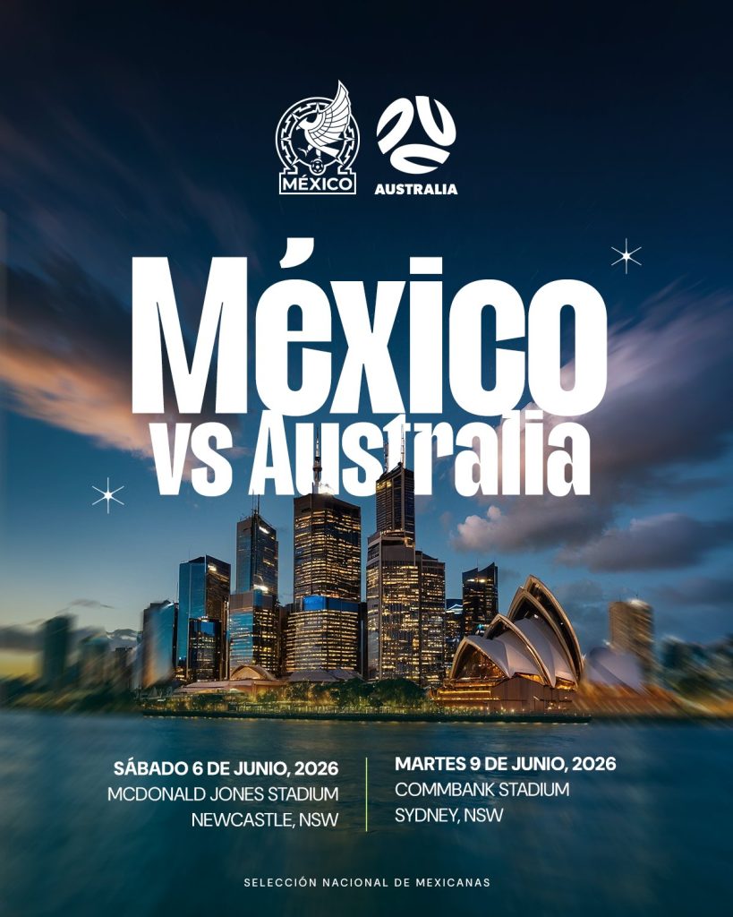 México vs Australia femenil
