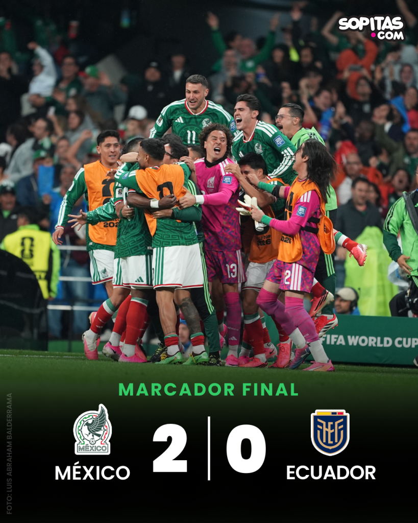Lo momentos que marcaron la victoria de México vs Ecuador
