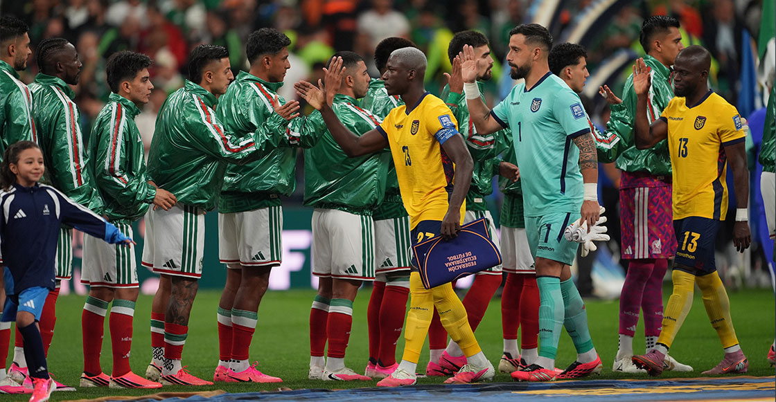 México vs Ecuador en imágenes