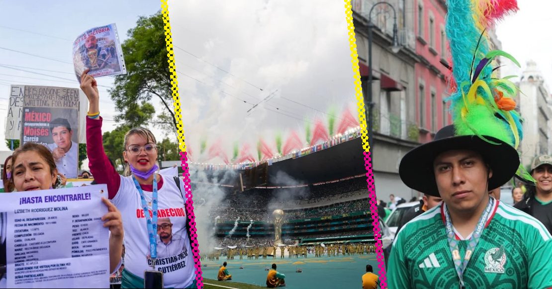 Entre protestas y la afición: 20 fotos de la histórica inauguración del Mundial 2026 en CDMX