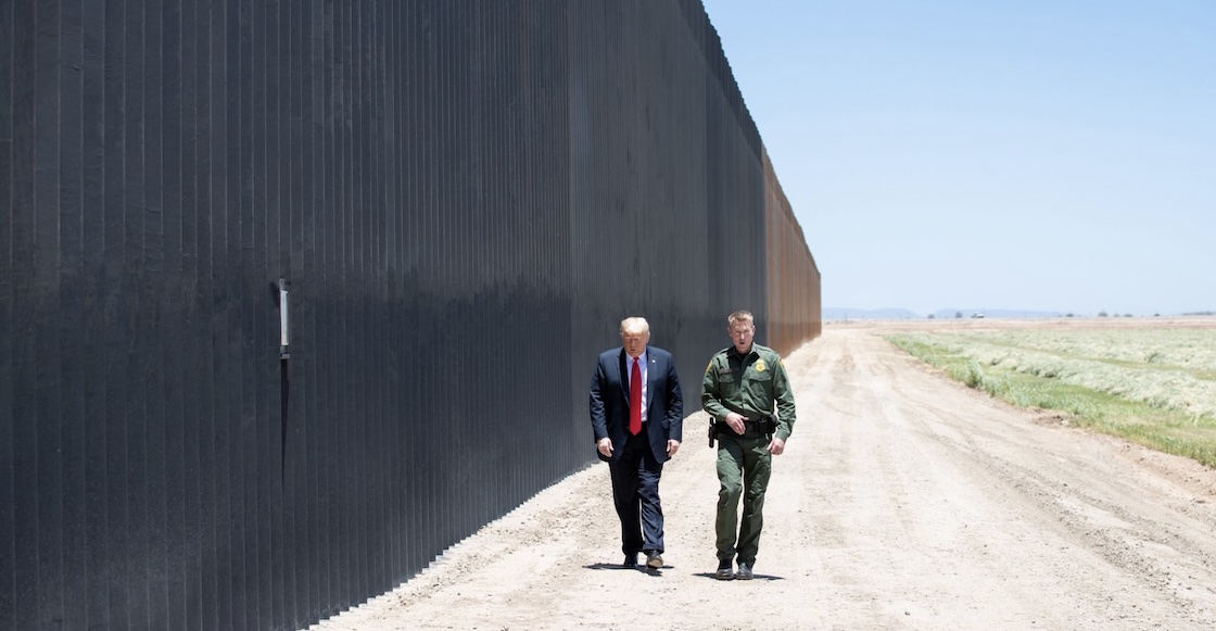 Gobierno de Trump dice que terminaría el muro de la frontera en 2027